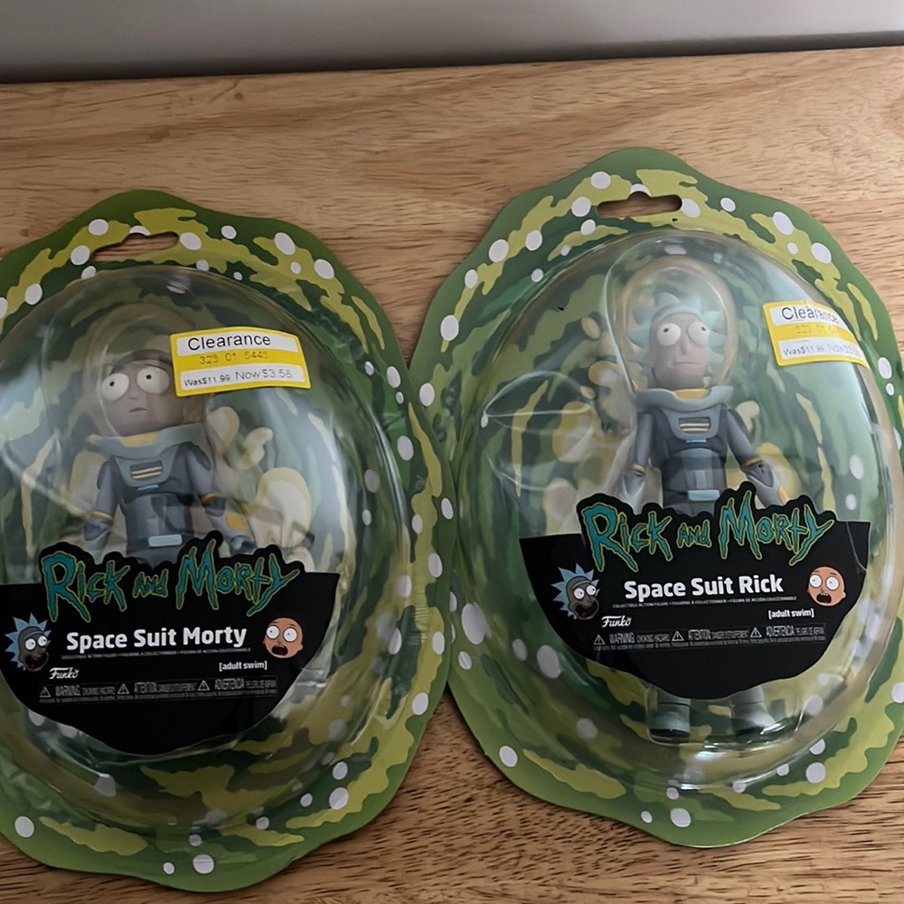 NIB Funko Rick and Morty collection